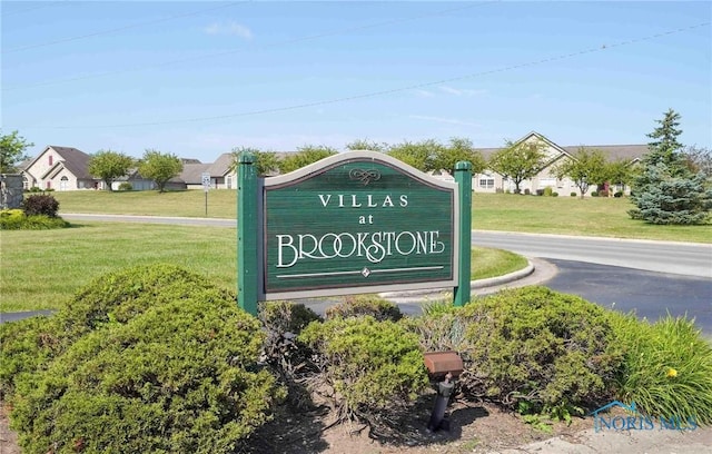 7673 Brookstone Dr Unit U7673, Findlay, OH 45840 - community sign with a yard
