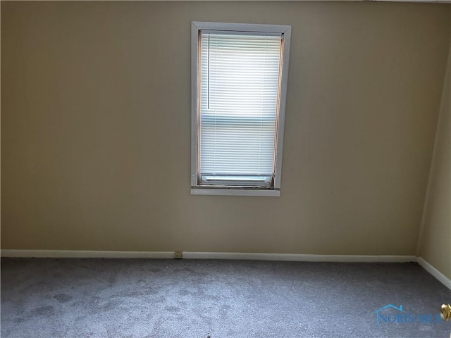 540 E Central Ave, Toledo, OH 43608 - empty room with carpet floors
