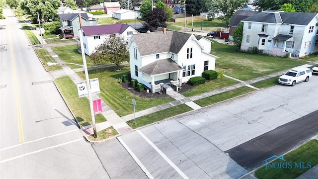 201 E Saffell Ave, Sycamore, OH 44882 - aerial view of residential area