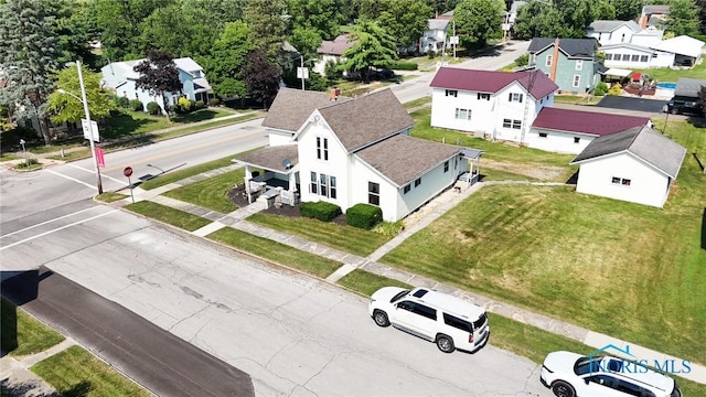 201 E Saffell Ave, Sycamore, OH 44882 - aerial view of residential area