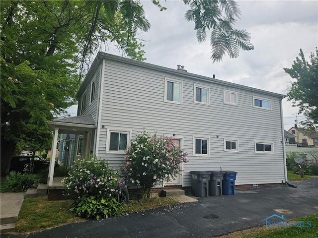 2916 Upton Ave, Toledo, OH 43606 - back of property