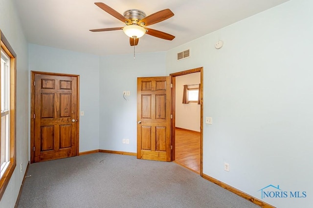 1333 Abbott Ave, Toledo, OH 43614 - carpeted empty room with ceiling fan and baseboards