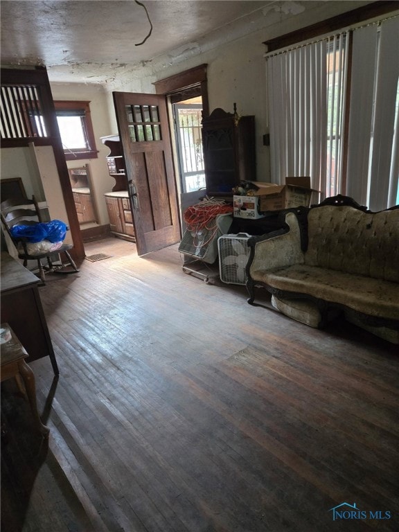 1441 Maumee St, Holland, OH 43528 - living area featuring wood finished floors