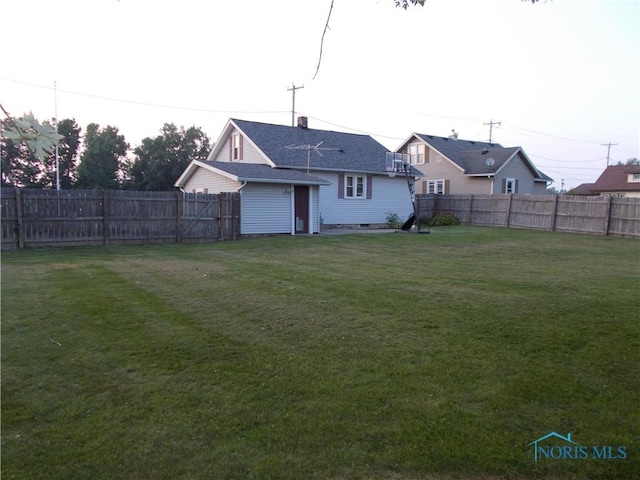 431 Fillmore St, Napoleon, OH 43545 - view of fenced backyard