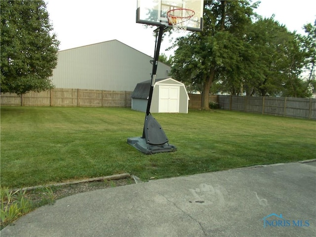 431 Fillmore St, Napoleon, OH 43545 - view of yard with a storage unit