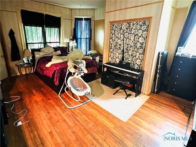 221 S 7th St, Upper Sandusky, OH 43351 - bedroom with wood finished floors