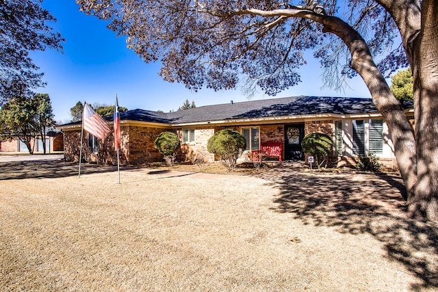 view of ranch-style house