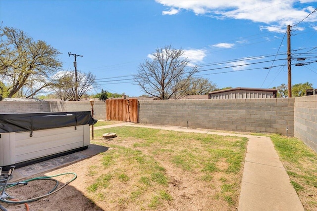 2004 Rice Dr, Levelland, TX 79336 - view of yard with a gate and a fenced backyard