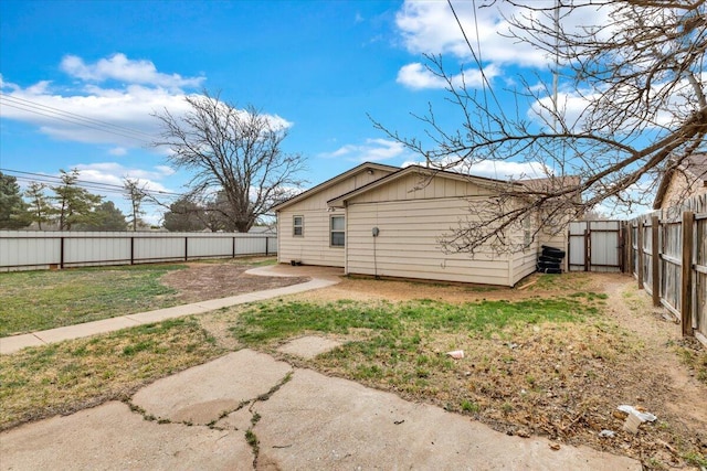 4802 54th St, Lubbock, TX 79414 - back of property featuring a fenced backyard