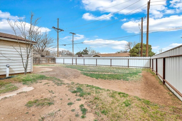 4802 54th St, Lubbock, TX 79414 - view of fenced backyard