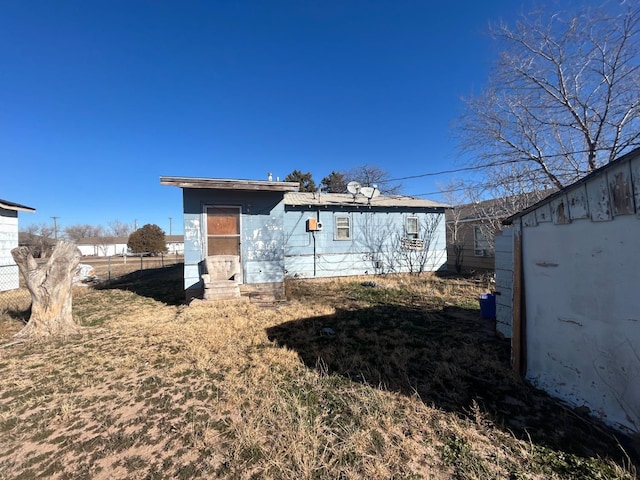 view of back of house