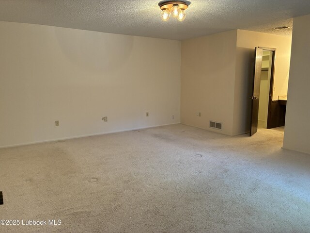 1423 Cherry Blossom Dr, Littlefield, TX 79339 - spare room featuring light colored carpet and a textured ceiling