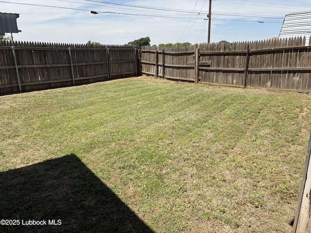 1423 Cherry Blossom Dr, Littlefield, TX 79339 - view of fenced backyard
