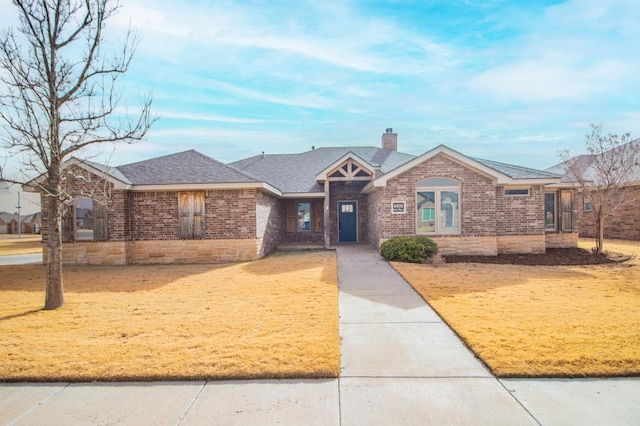 view of ranch-style home