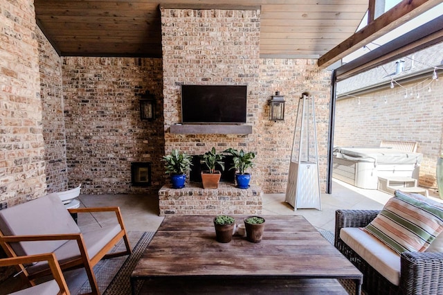 view of patio / terrace with outdoor lounge area