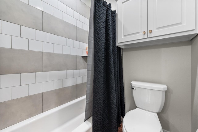5604 117th St, Lubbock, TX 79424 - full bath with toilet and shower / bathtub combination with curtain