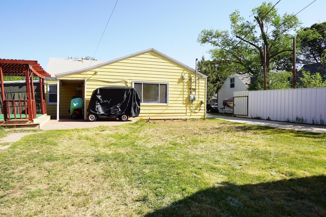 2007 25th St, Lubbock, TX 79411 - view of rear view of property