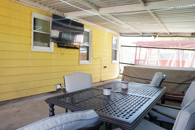 2007 25th St, Lubbock, TX 79411 - view of patio with outdoor dining area and fence