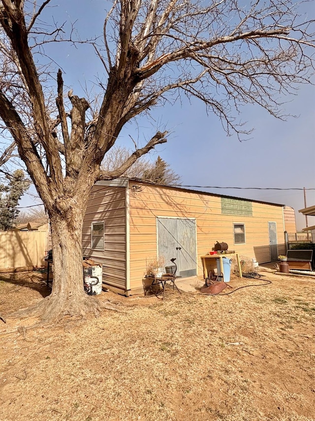 819 N Amherst Hwy, Earth, TX 79031 - view of outdoor structure