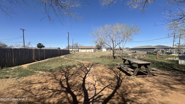 6210 22nd St, Lubbock, TX 79407 - view of yard
