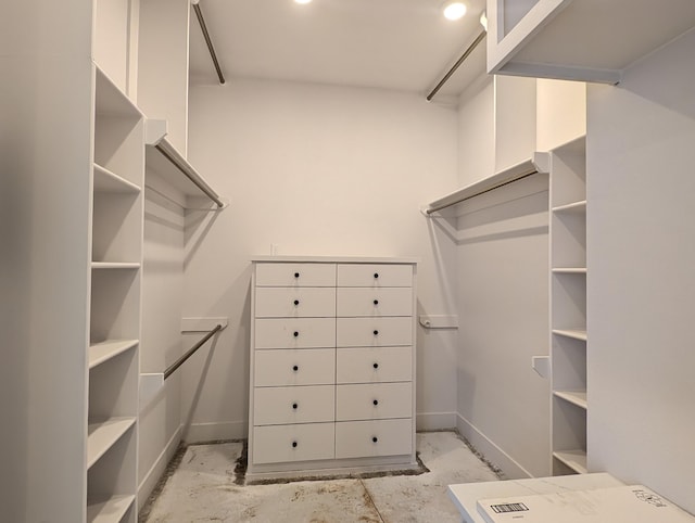 view of spacious closet