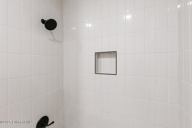 7450 55th St, Lubbock, TX 79407 - bathroom view of a tile shower