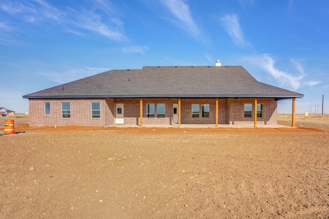 back of house featuring a patio