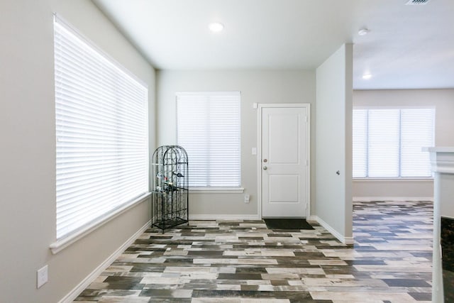 view of foyer entrance