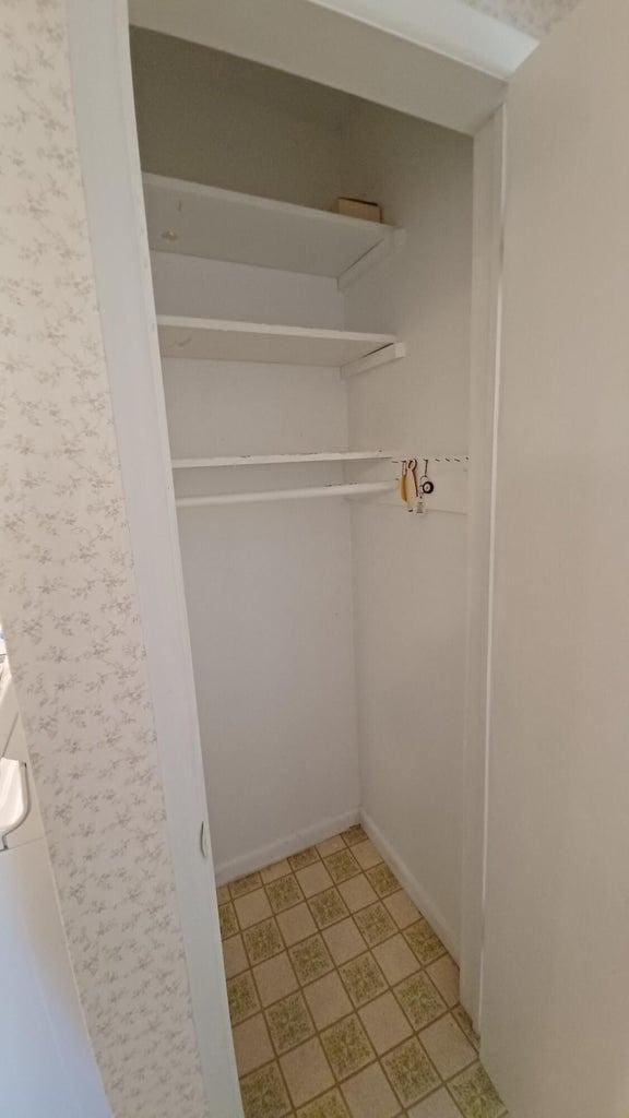 view of closet