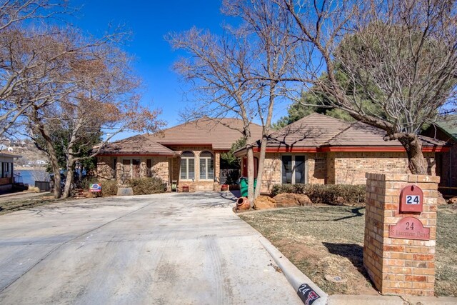 view of ranch-style house