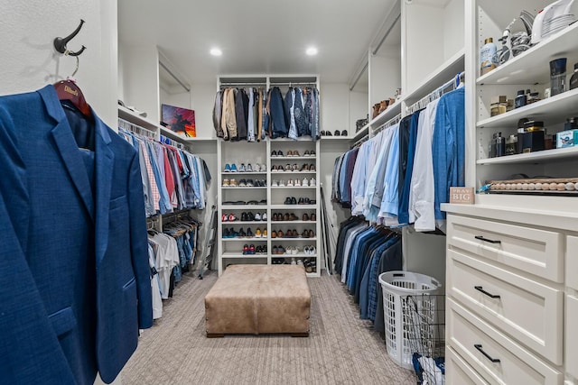 7733 46th St, Lubbock, TX 79407 - walk in closet with carpet floors