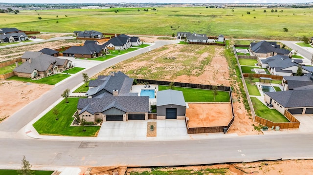 7733 46th St, Lubbock, TX 79407 - aerial perspective of suburban area