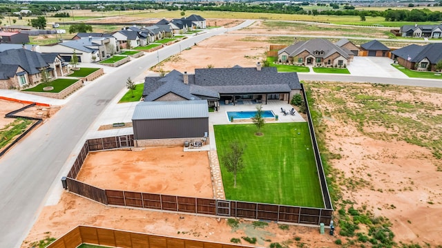 7733 46th St, Lubbock, TX 79407 - aerial view of residential area