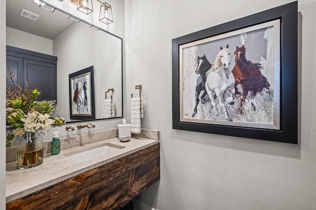 7733 46th St, Lubbock, TX 79407 - bathroom featuring vanity
