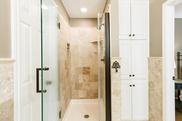 3709 156th St, Lubbock, TX 79423 - bathroom with a stall shower