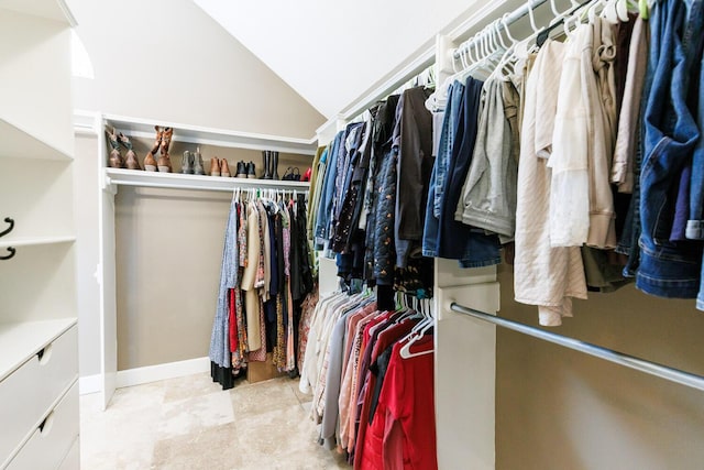 3709 156th St, Lubbock, TX 79423 - walk in closet with lofted ceiling