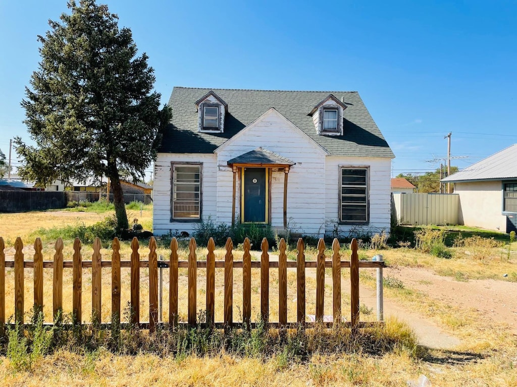 view of cape cod-style house