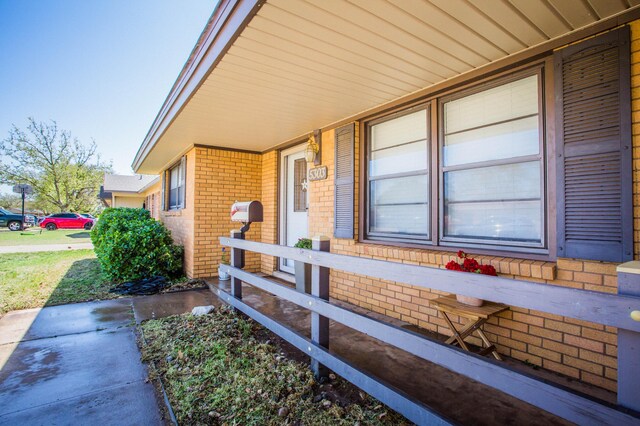 5303 46th St, Lubbock, TX 79414 - exterior space featuring brick siding
