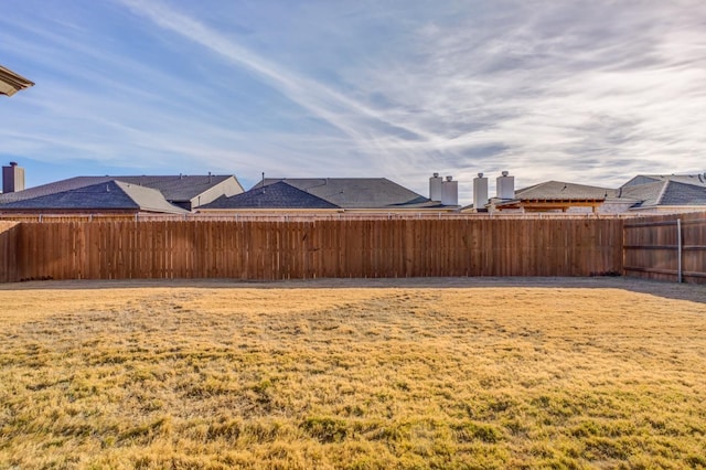 3621 121st St, Lubbock, TX 79423 - view of fenced backyard