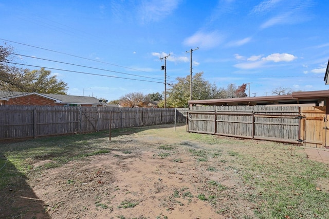 5217 45th St, Lubbock, TX 79414 - view of fenced backyard