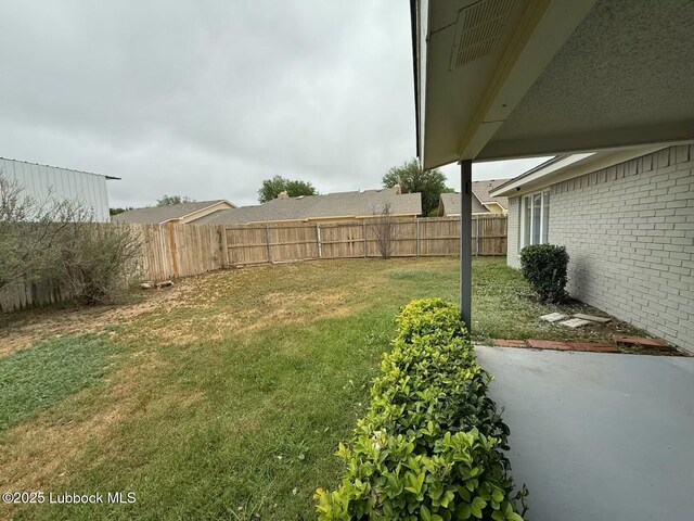 3506 97th St, Lubbock, TX 79423 - view of yard