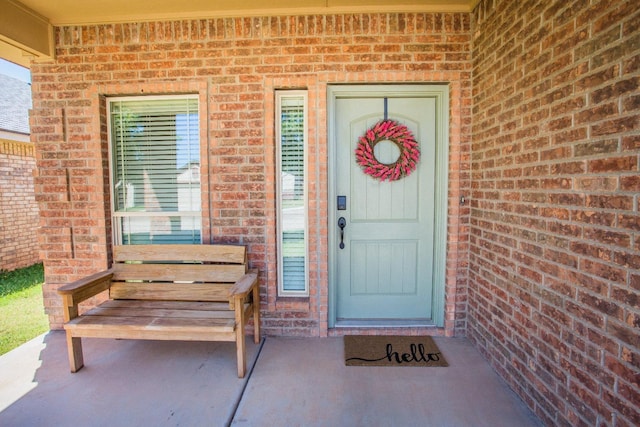 view of property entrance