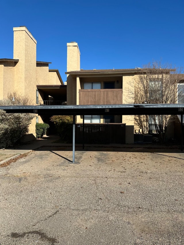 view of rear view of house