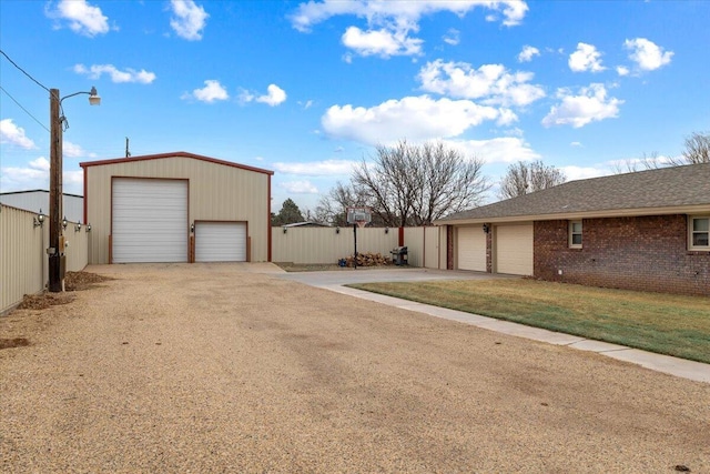 2917 Dove Ln, Denver City, TX 79323 - view of detached garage