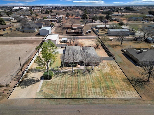 2917 Dove Ln, Denver City, TX 79323 - aerial view of residential area featuring property boundaries highlighted