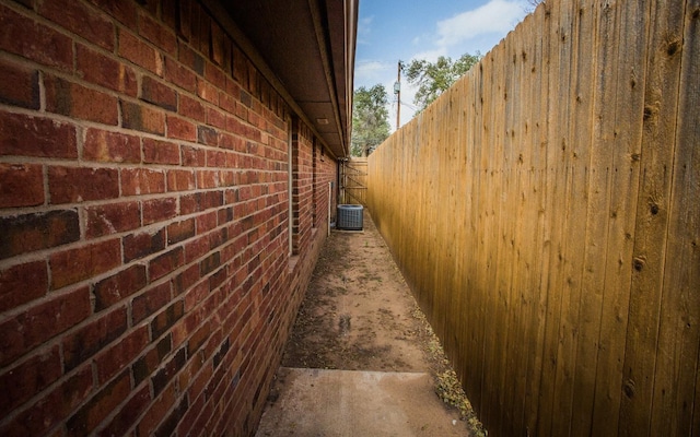 view of side of home