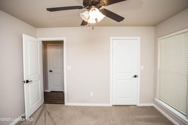 7314 29th St, Lubbock, TX 79407 - unfurnished bedroom featuring carpet floors and ceiling fan