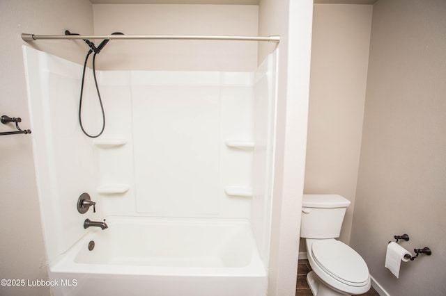 7314 29th St, Lubbock, TX 79407 - full bathroom featuring toilet and shower / bathtub combination