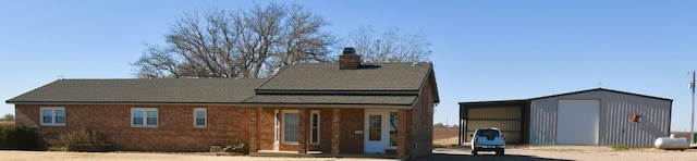 view of rear view of house