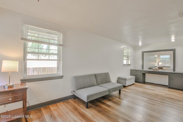1901 31st St, Lubbock, TX 79411 - sitting room featuring wood finished floors